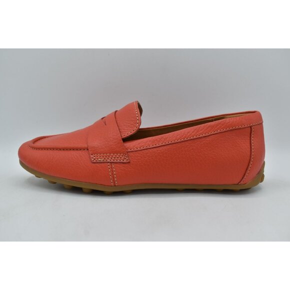 Sofft Womens Size 7.5 Allie Corel Leather Slip On Driving Moc Loafers Shoes - Picture 9 of 13